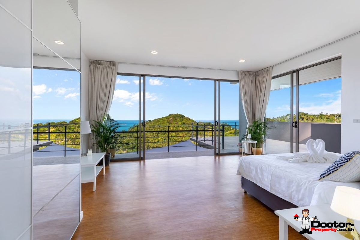 4 Bedroom Pool Villa with Stunning Views - Chaweng Noi, Koh Samui - For Sale
