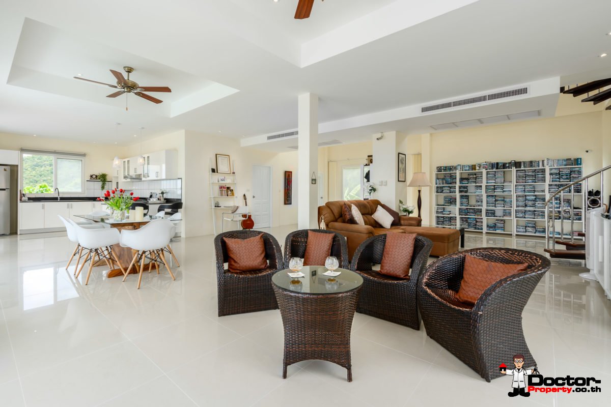 4 Bedroom Villa with Pool, Sea View - Bo Phut, Koh Samui - For Sale