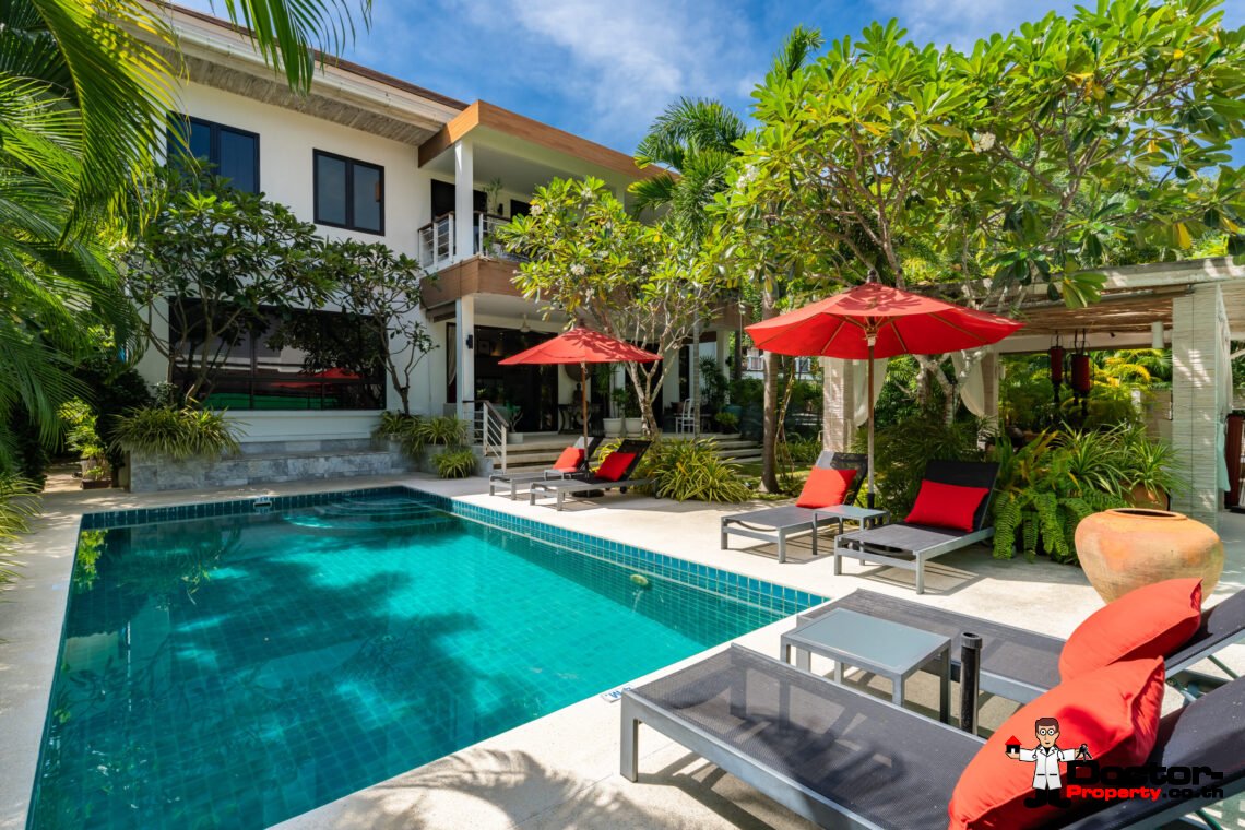 4 Bedroom Pool Villa – Thong Krut – Koh Samui – for sale