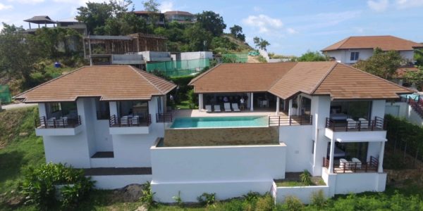 4 Bedroom Sea View Villa - Choeng Mon - Koh Samui - for sale
