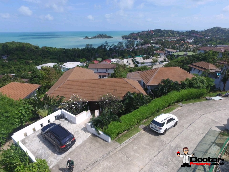 4 Bedroom Sea View Villa - Choeng Mon - Koh Samui - for sale