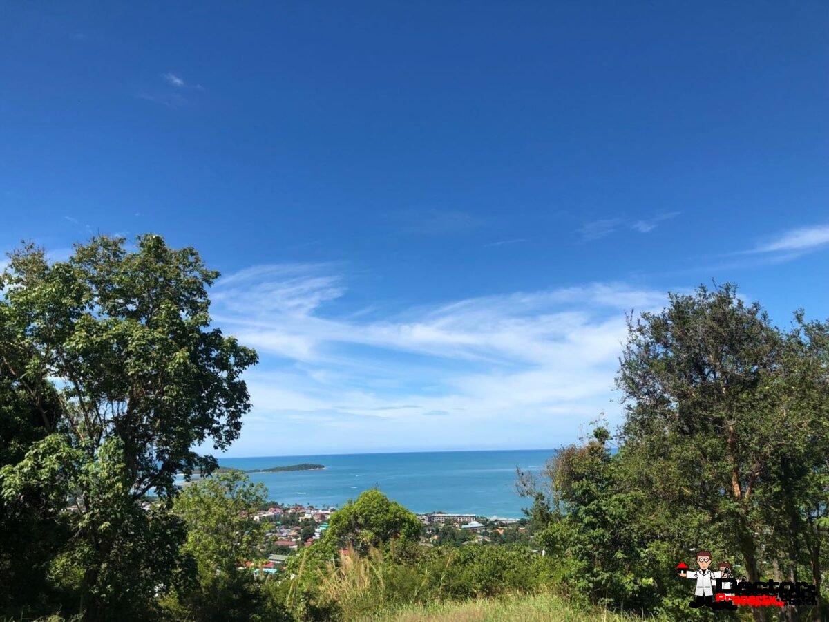 Stunning Sea View Land (841 - 3000 sqm) - Chaweng - Koh Samui - for sale
