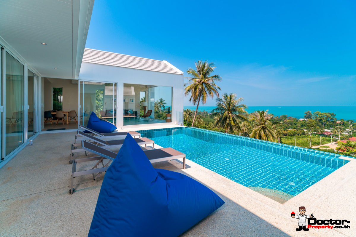 Sea View Villa 4 Bedrooms - Bang Por - Koh Samui - for sale