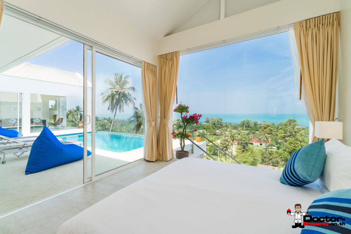 Sea View Villa 4 Bedrooms - Bang Por - Koh Samui - for sale