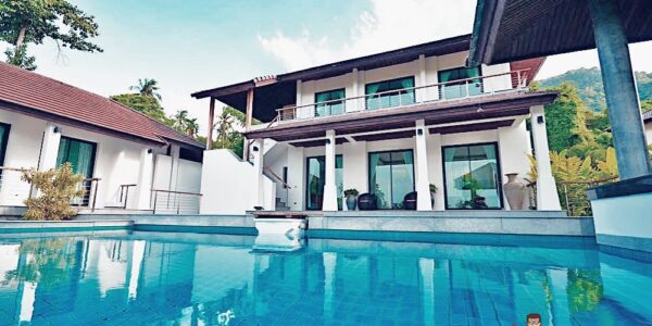 3 Bedroom Pool Villa with Sea view - Mae Nam, Koh Samui - For Sale