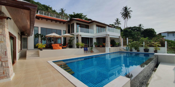 4 Bedroom Pool Villa with Seaview - Bang Por, Koh Samui - For Sale