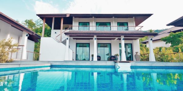 3 Bedroom Pool Villa with Sea view - Mae Nam, Koh Samui - For Sale