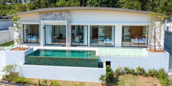 New 3 Bedroom Villa with Sea View - Mae Nam - Koh Samui for sale