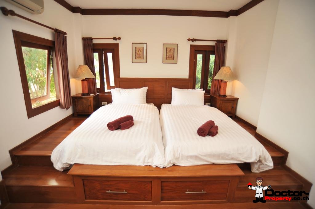 Traditional 6 Bedroom Villa with Sea View - Bang Rak - Koh Samui