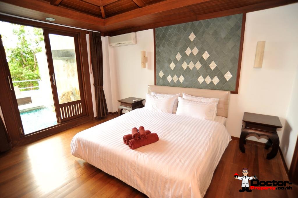 Traditional 6 Bedroom Villa with Sea View - Bang Rak - Koh Samui