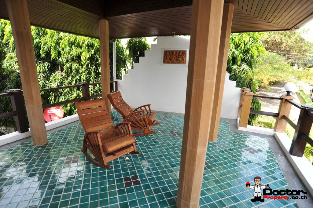 Traditional 6 Bedroom Villa with Sea View - Bang Rak - Koh Samui