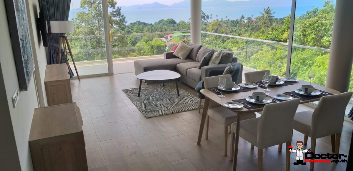 New 2 Bedroom Apartment with Sea View - Bang Por - Koh Samui