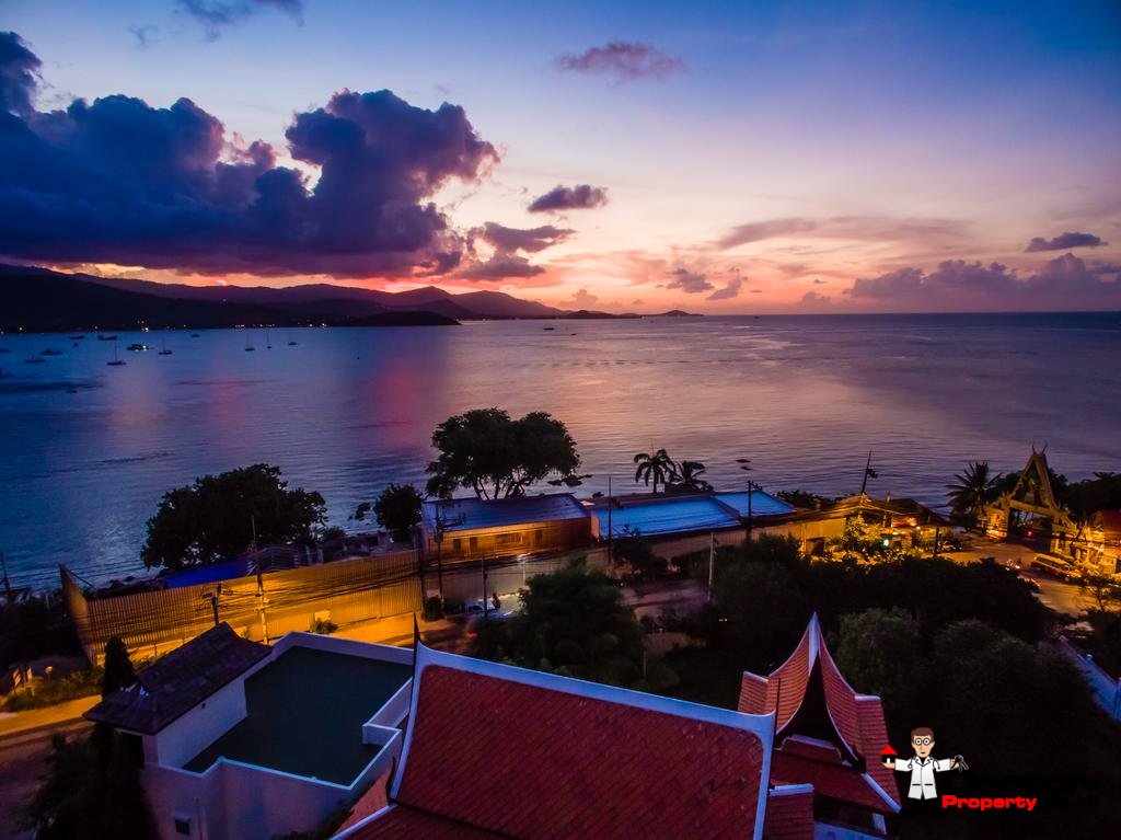 Traditional 6 Bedroom Villa with Sea View - Bang Rak - Koh Samui