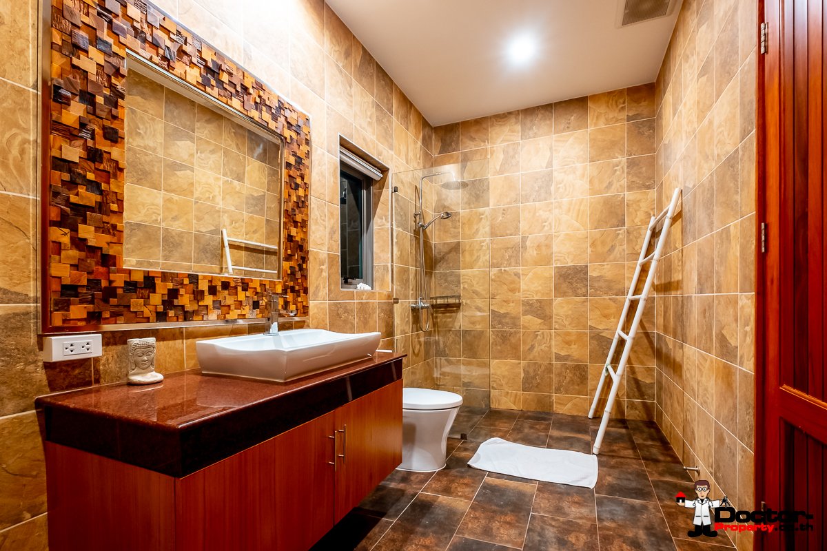 3 Bedroom Twin Villa, Sea View, Pool - Bang Rak, Koh Samui - For Sale