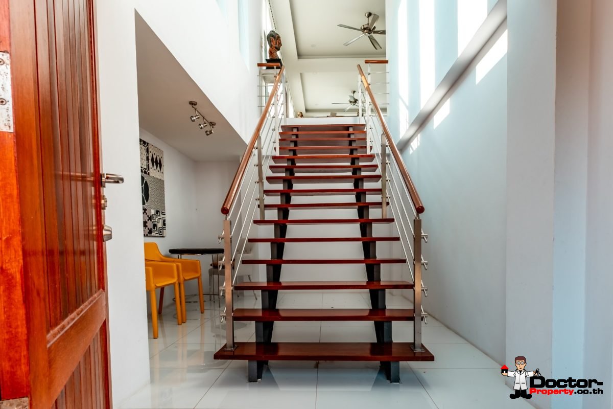 3 Bedroom Twin Villa, Sea View, Pool - Bang Rak, Koh Samui - For Sale