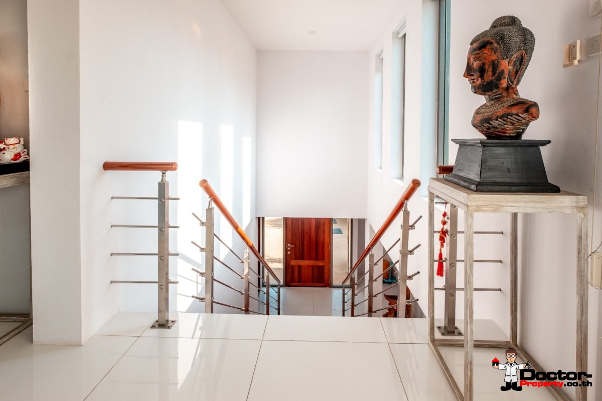 3 Bedroom Twin Villa, Sea View, Pool - Bang Rak, Koh Samui - For Sale