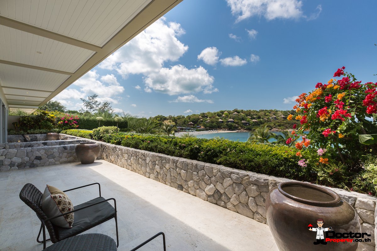 Luxury Beachfront 5 Bedroom Pool Villa - Plai Laem, Koh Samui - For Sale