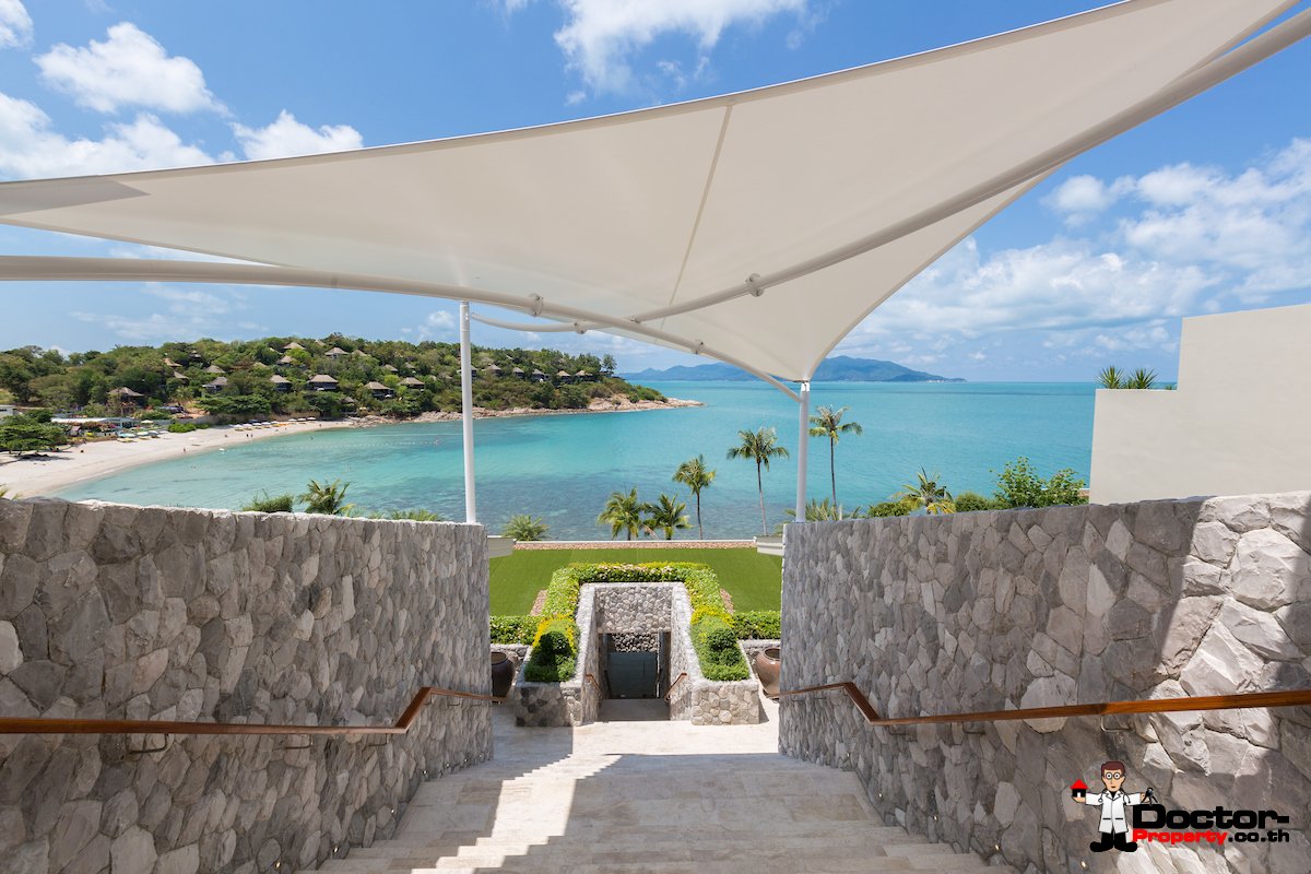Luxury Beachfront 5 Bedroom Pool Villa - Plai Laem, Koh Samui - For Sale