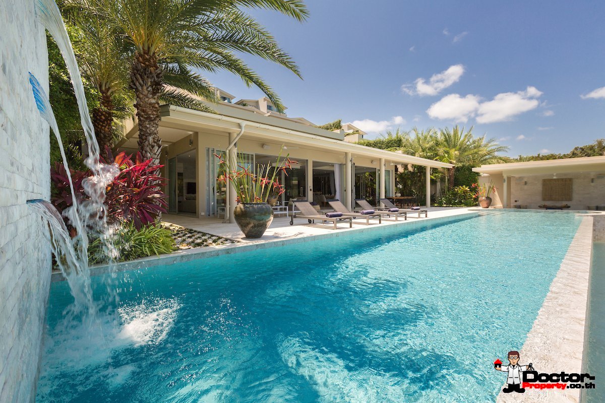 Luxury Beachfront 5 Bedroom Pool Villa - Plai Laem, Koh Samui - For Sale