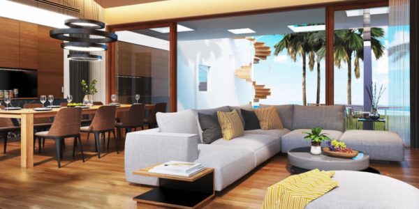 Stunning 4 Bedroom Beachfront Villa - Bang Rak - Koh Samui - for sale