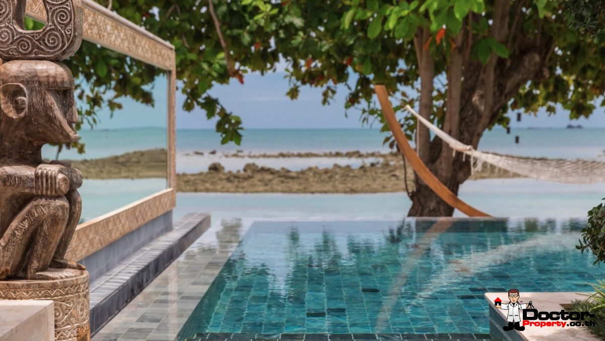 Amazing Beachfront Villa - 6 Bedrooms - Laem Por - Koh Samui - for sale