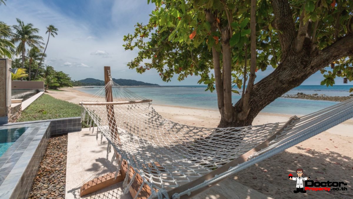 Amazing Beachfront Villa - 6 Bedrooms - Laem Por - Koh Samui - for sale