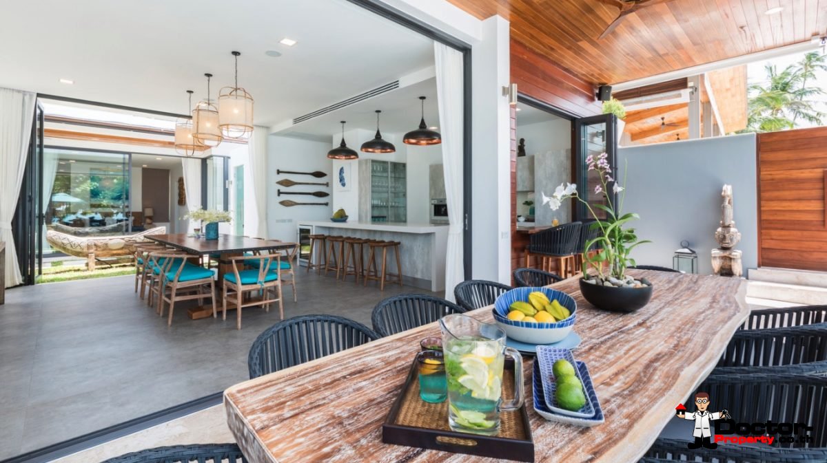 Amazing Beachfront Villa - 6 Bedrooms - Laem Por - Koh Samui - for sale