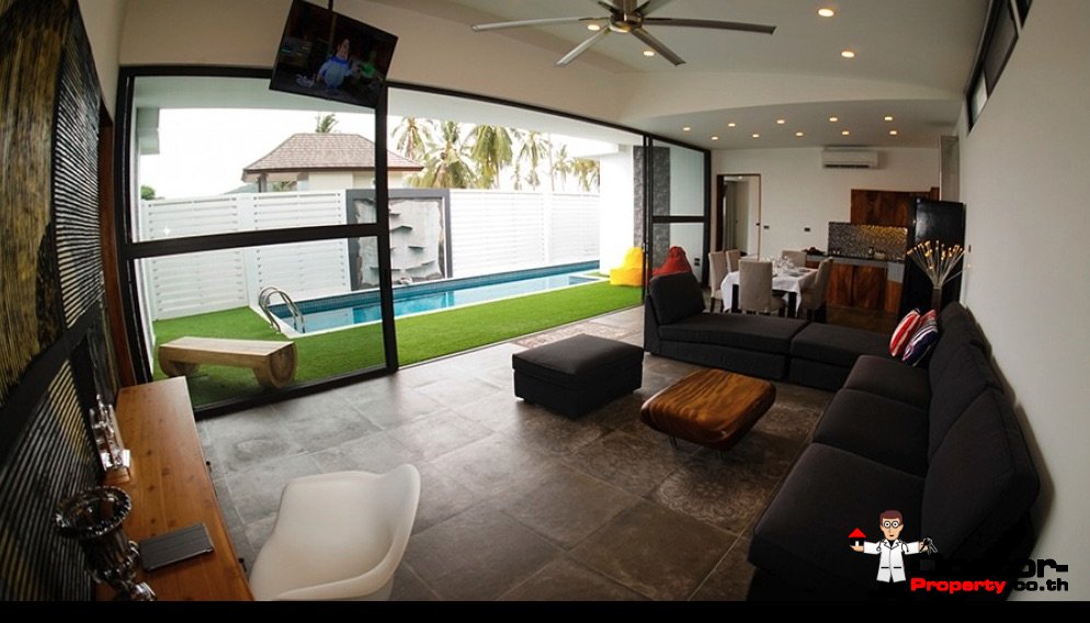 2 Bedroom Pool Villa - Bophut - Koh Samui - for sale