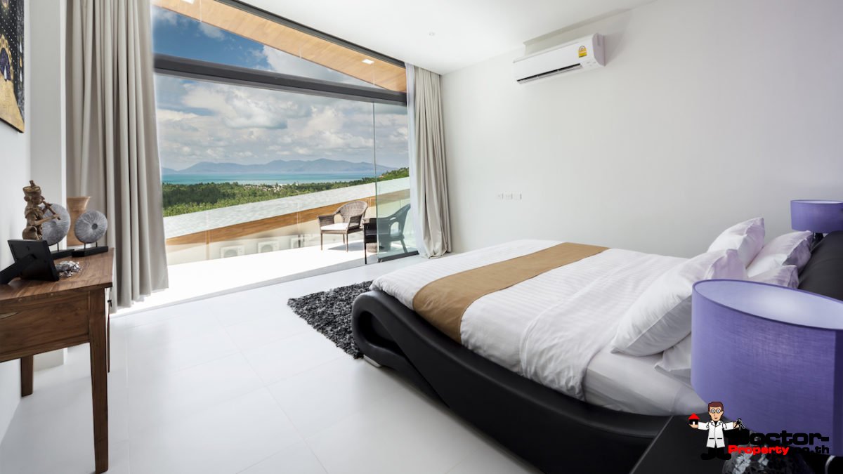 4 Bedroom Sea View Pool Villa - Mae Nam, Koh Samui - For Sale