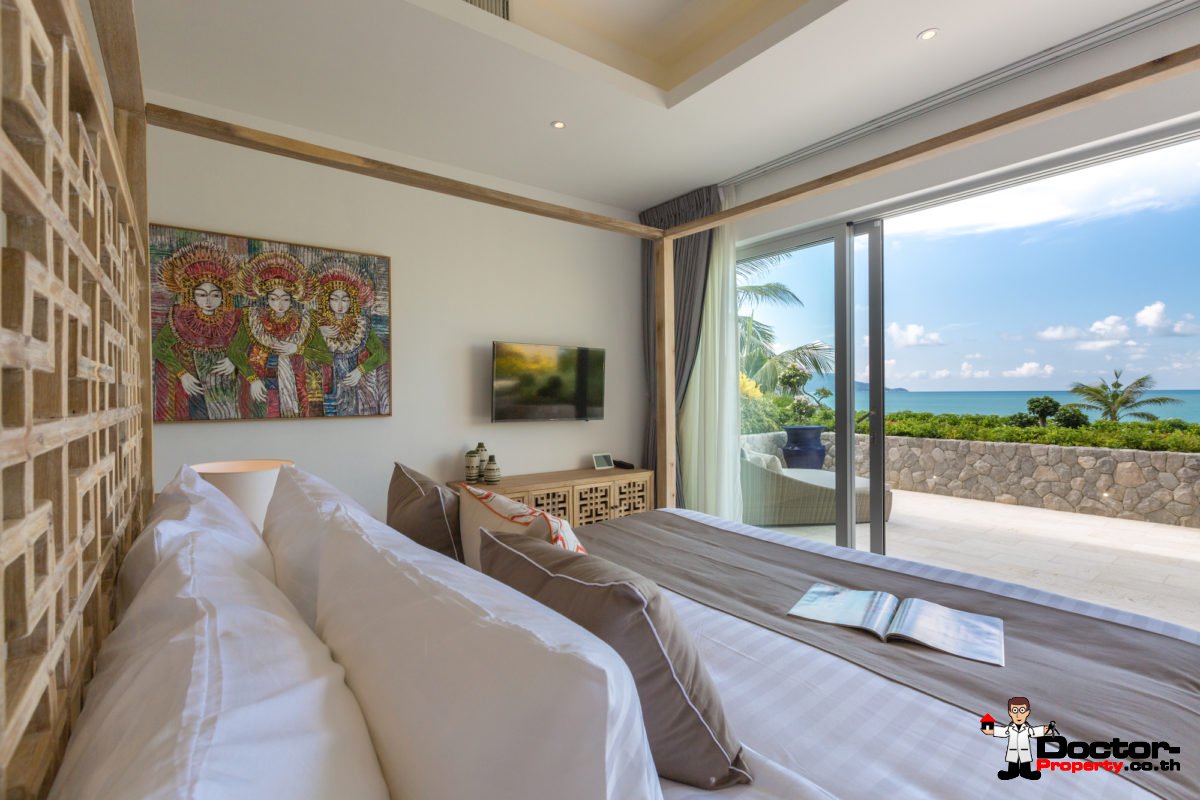 Stunning Beachfront 5 Bedroom Pool Villa - Plai Laem, Koh Samui - For Sale