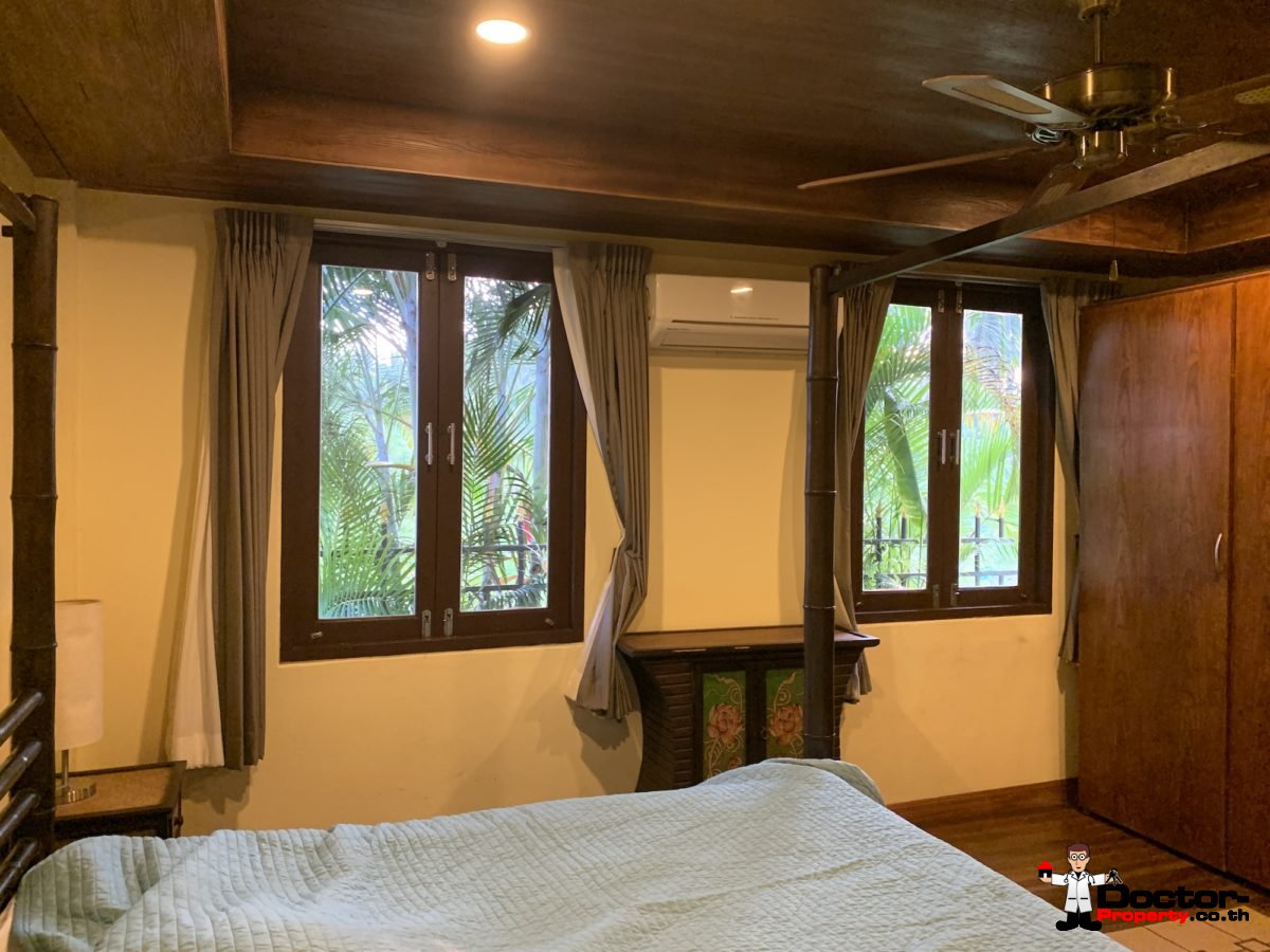 3 Bedroom House Near Beach – Hua Thanon, Koh Samui – for sale