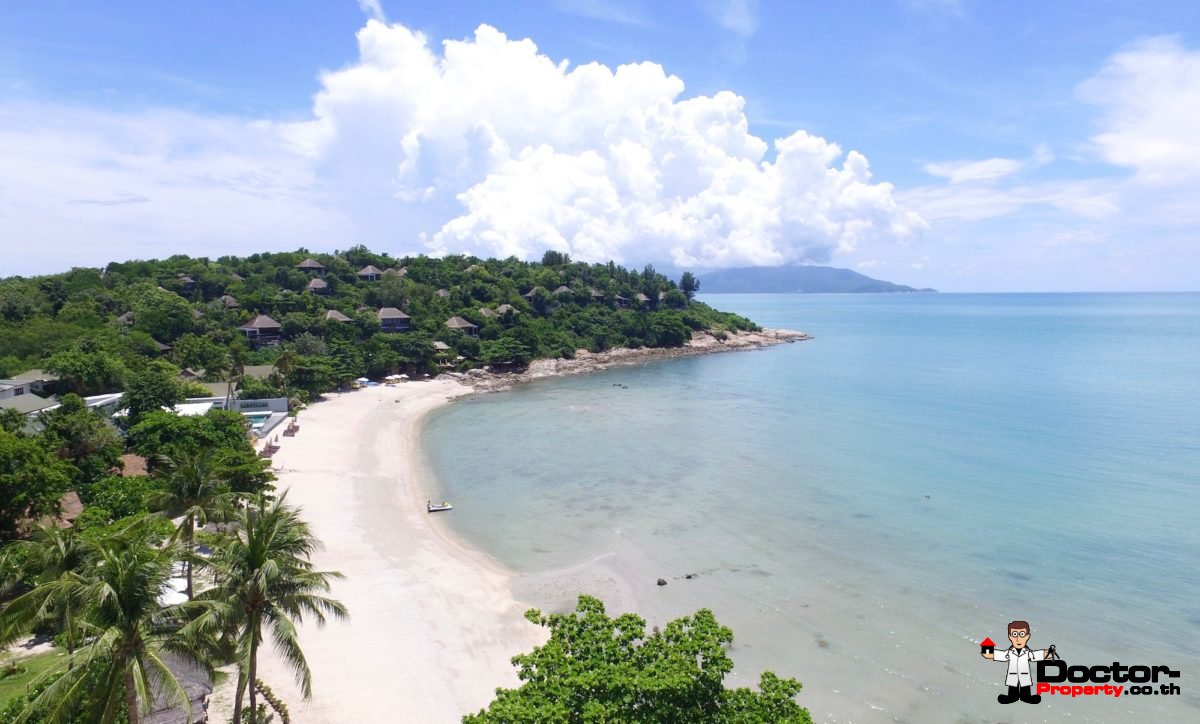 Stunning Beachfront 5 Bedroom Pool Villa - Plai Laem, Koh Samui - For Sale