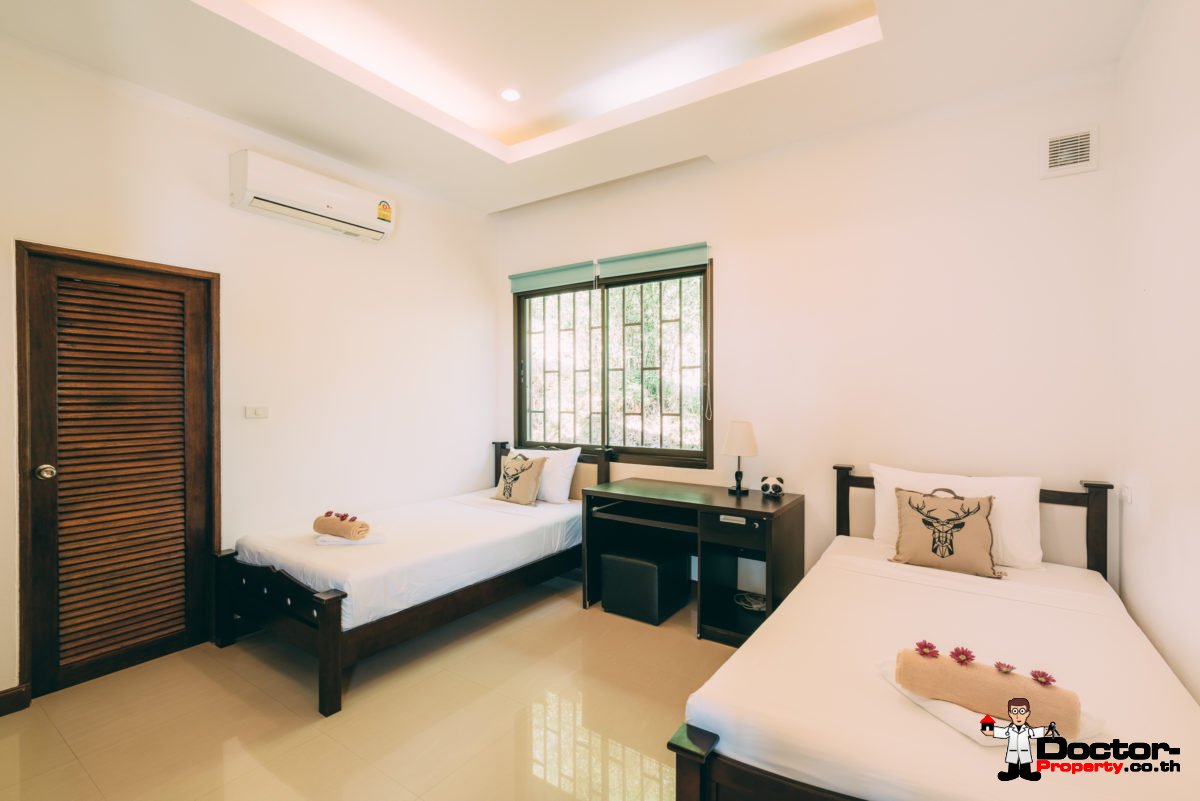 3 Bedroom Villa + 1 Apartment (1 Bed) - Sea View - Lamai - Koh Samui