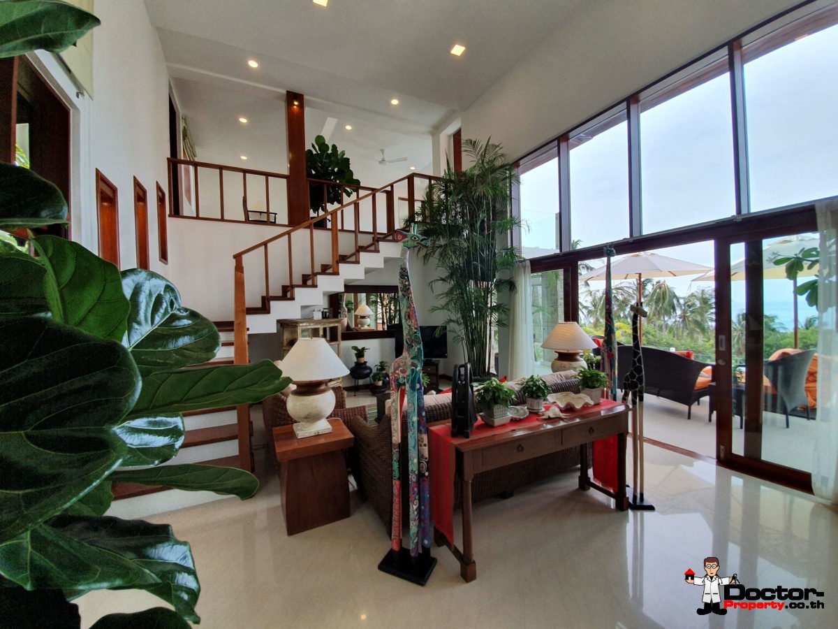 4 Bedroom Pool Villa with Seaview - Bang Por, Koh Samui - For Sale