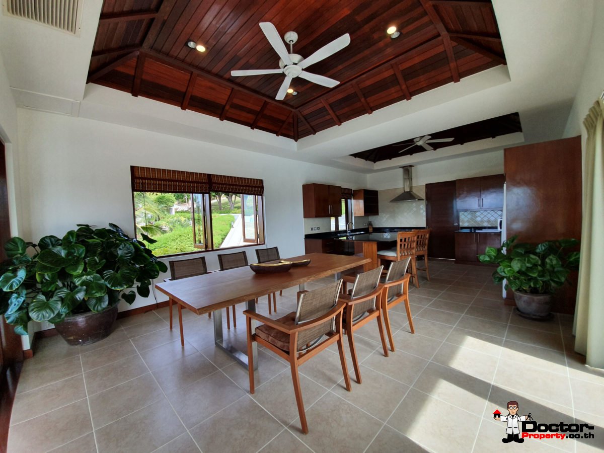 4 Bedroom Pool Villa with Seaview - Bang Por, Koh Samui - For Sale