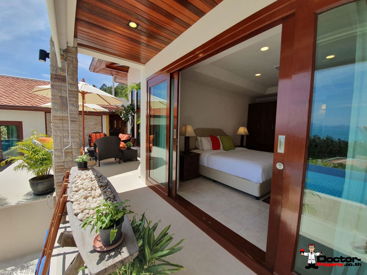 4 Bedroom Pool Villa with Seaview - Bang Por, Koh Samui - For Sale