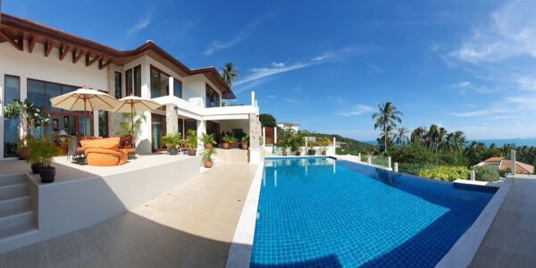 4 Bedroom Pool Villa with Seaview - Bang Por, Koh Samui - For Sale