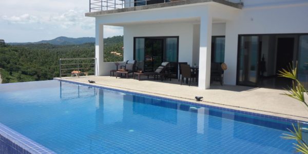Stunning 3 Bedroom Villa with Sea View - Bang Por - Koh Samui - for sale
