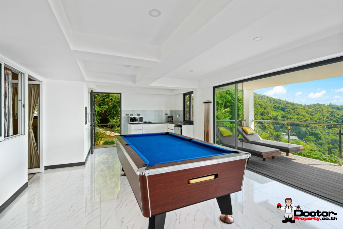 4 Bedroom Sea View Villa – Lamai, Koh Samui – For Sale