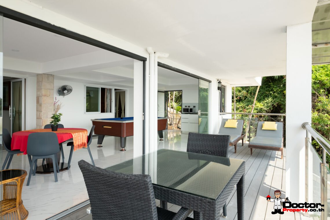 4 Bedroom Sea View Villa – Lamai, Koh Samui – For Sale