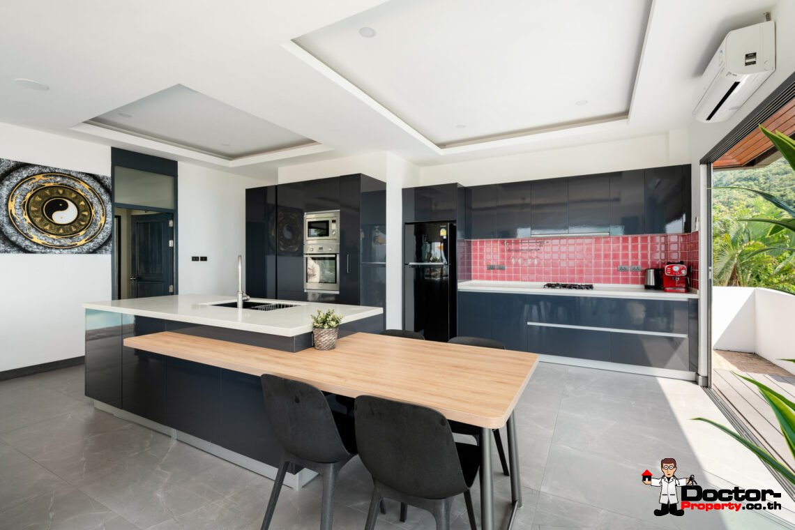 4 Bedroom Sea View Villa – Lamai, Koh Samui – For Sale