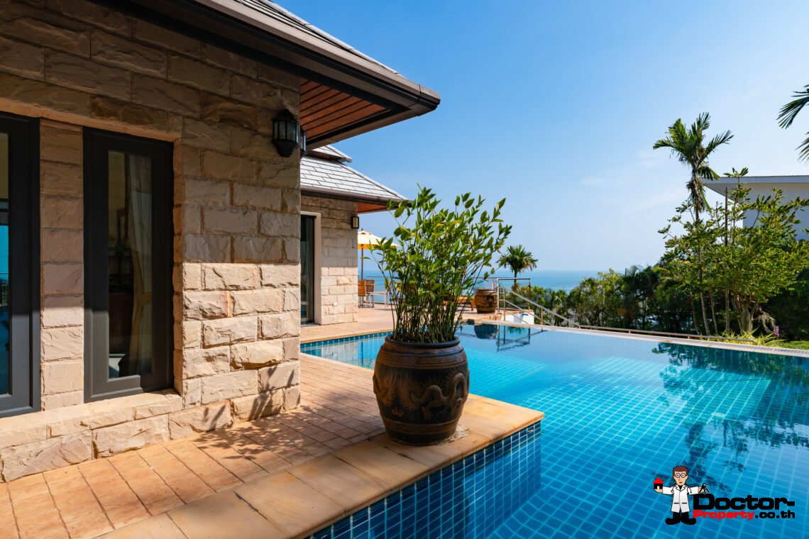 4 Bedroom Sea View Villa – Lamai, Koh Samui – For Sale