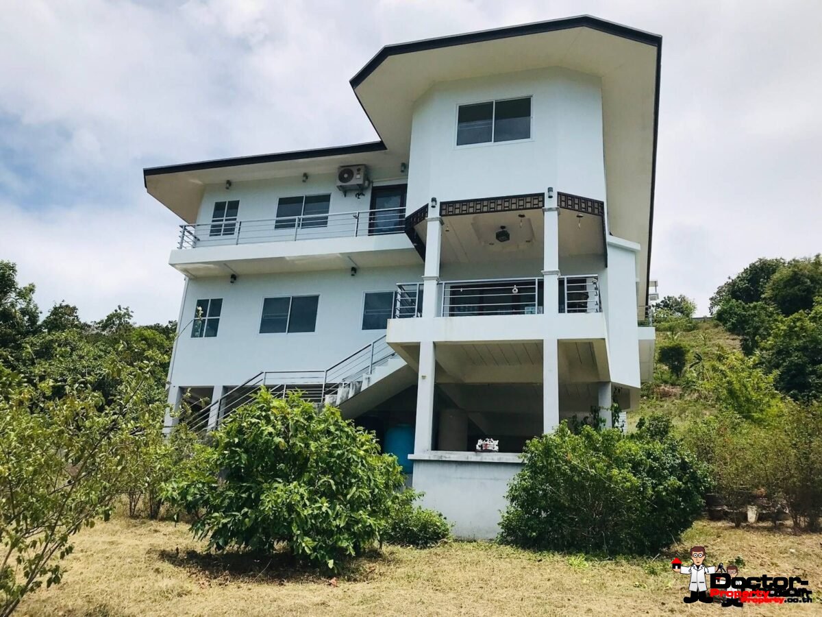 6 Bedroom Sea View Villa in Plai Laem, Koh Samui - For Sale