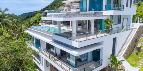 Magnificent Modern Villa with Panoramic Views - Chaweng Noi, Koh Samui - For Sale