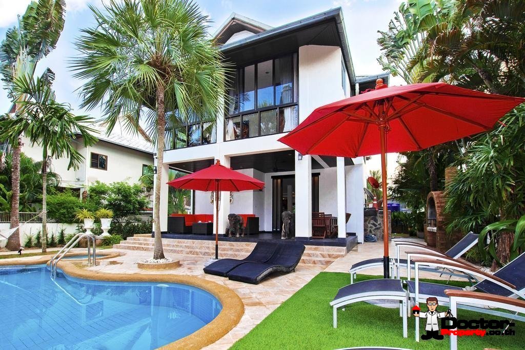 4 Bedroom Villa - Bang Rak - Koh Samui - for sale