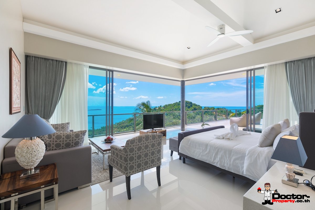 Magnificent Modern Villa with Panoramic Views - Chaweng Noi, Koh Samui - For Sale