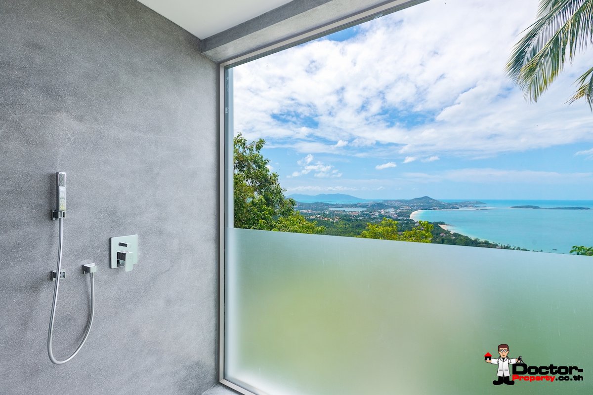 Magnificent Modern Villa with Panoramic Views - Chaweng Noi, Koh Samui - For Sale