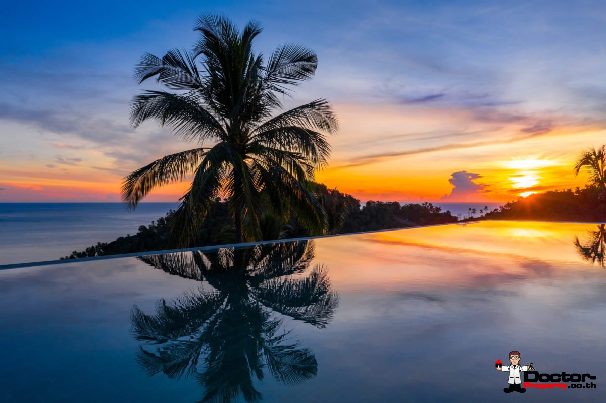 Magnificent Modern Villa with Panoramic Views - Chaweng Noi, Koh Samui - For Sale