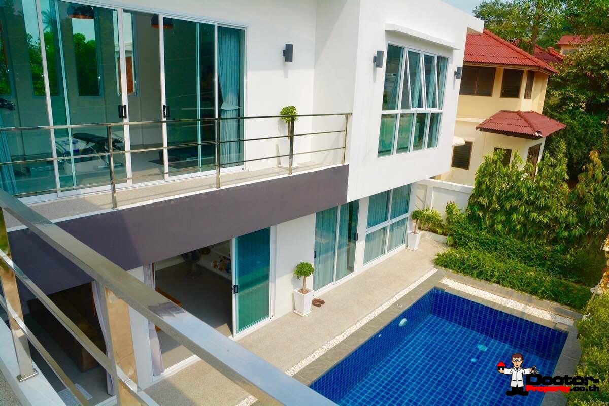 2 Storey Villa with 4 Bedrooms - Bang Rak - Koh Samui - for sale