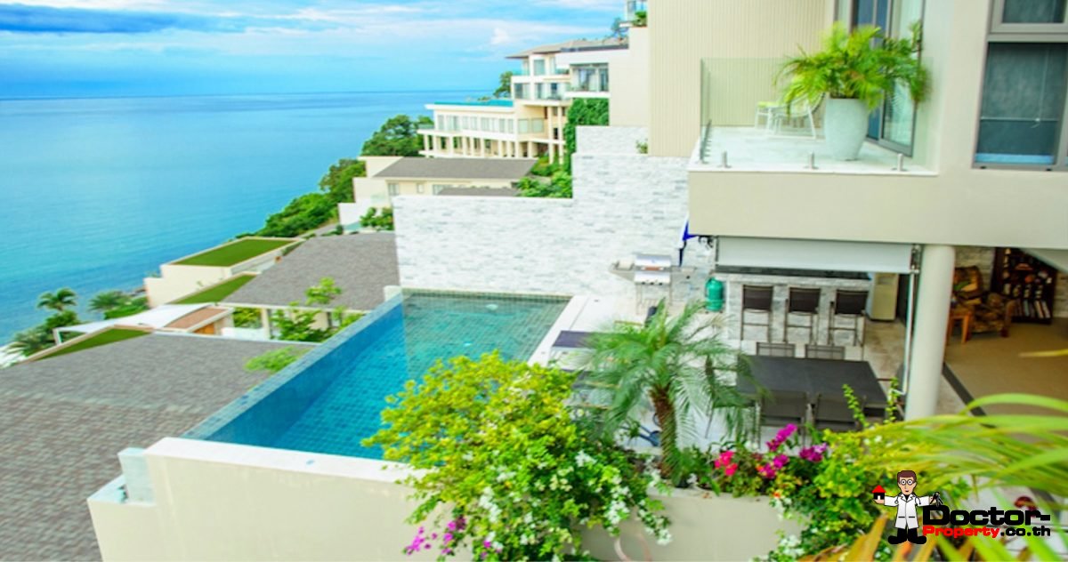 5 Bedroom Sea View Villa - Plai Laem - Koh Samui - for sale
